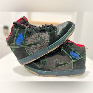 Pre-Owned Nike Twin Peaks Dunk High SB 313171-006